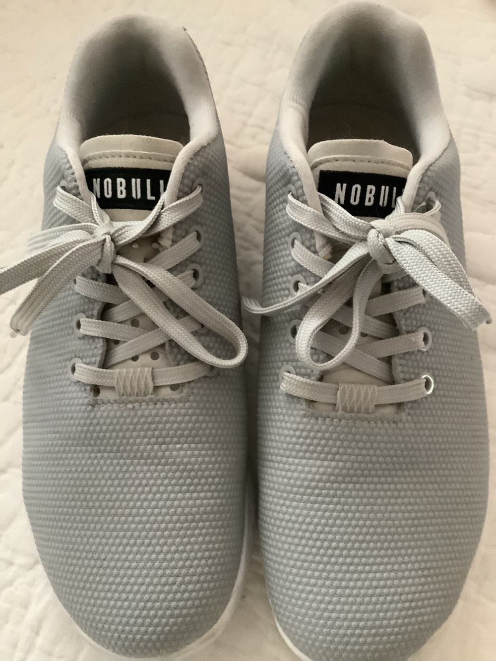 NOBULL woman’s Light Gray Athletic Trainers